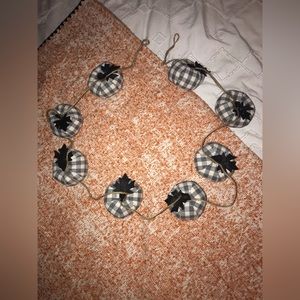 Kirkland’s Pumpkin Plaid Garland
